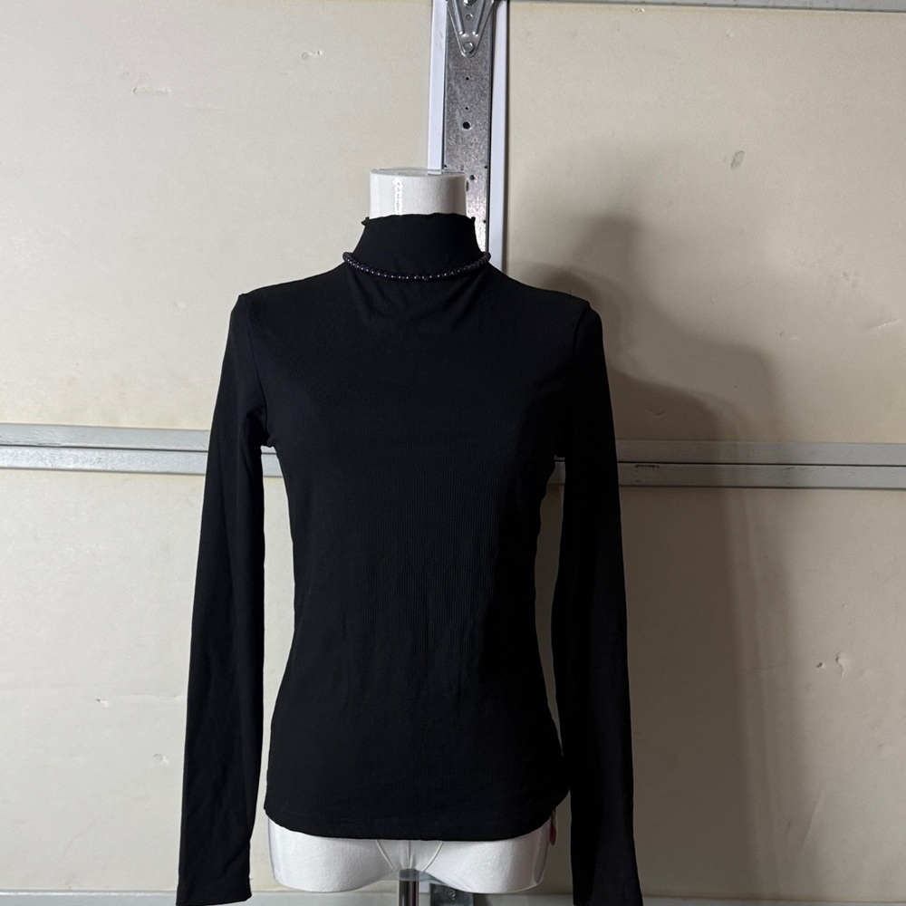 Black Long Sleeve Women's Top
